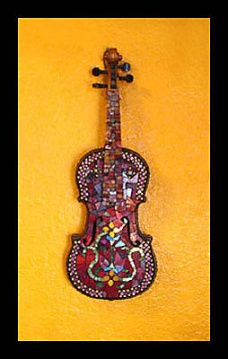 Mosaic Violin
